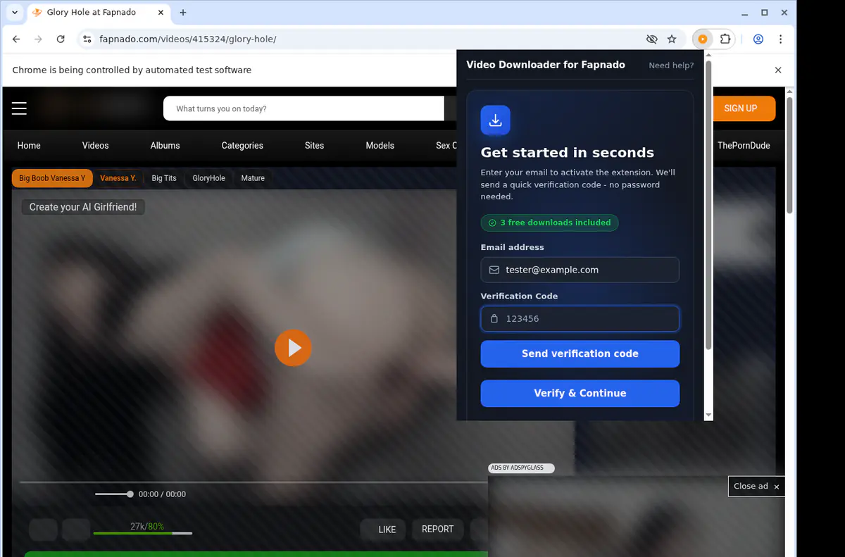 Fapnado Video Downloader screenshot 4